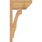 Ekena Millwork Balboa Slat Smooth Outlooker, Western Red Cedar, 7 1/2"W x 14"D x 26"H OUT08X14X26BOA06SWR - alternate 4